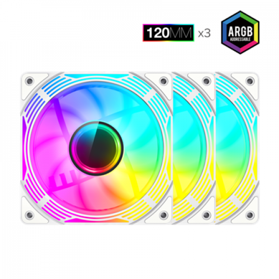 Gamemax Case Fan | KF300R WH | White