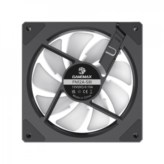 Gamemax Case Fan | FN12A-S8I | Black