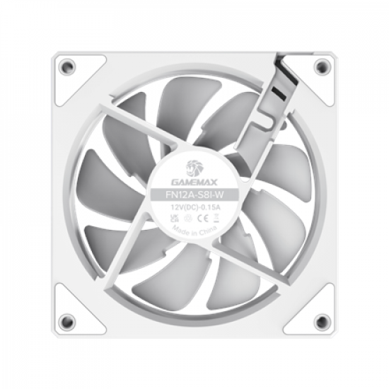 Gamemax Case Fan | FN12A-S8I-W | White