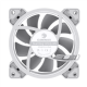 Gamemax Case Fan | DUAL RING INFINITY WH | White