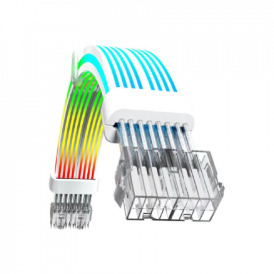 Gamemax | PSU Extension cable | VGA/CPU 2x8PIN-B | White