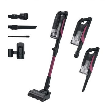 Hoover Vacuum cleaner | HF610HX 011 | Cordless operating | Handstick | 650 W | 21.6 V | Operating time (max) 100 min | Magenta