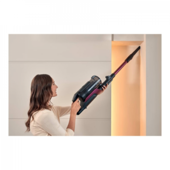 Hoover Vacuum cleaner | HF610HX 011 | Cordless operating | Handstick | 650 W | 21.6 V | Operating time (max) 100 min | Magenta