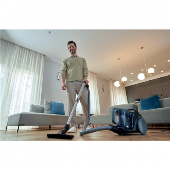 Hoover Vacuum Cleaner | HP210P 011 HP2 Turbo Move | Bagless | Power 800 W | Dust capacity 2.5 L | Urban Black