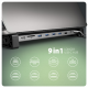 AXAGON USB-C 5Gbps LONGER 9in1 hub | HMC-10HLS