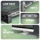 AXAGON USB-C 5Gbps LONGER 9in1 hub | HMC-10HLS