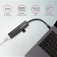 AXAGON SuperSpeed USB-C hub with gigabit LAN | HMC-GL3A