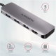 AXAGON SuperSpeed USB-C COMBO 5in1 hub | HMC-HCR3A