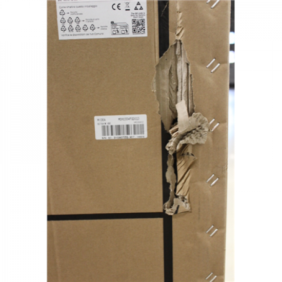 SALE OUT. Midea MDRE554FGD01D Refrigerator, D, Built-in, Combi, Height 195,3 cm, Fridge net 293L, Freezer net 105L, White | SALE OUT. Midea DAMAGED PACKAGING, DENT SIDE CORNER, BENT GRILLES ON THE BACK