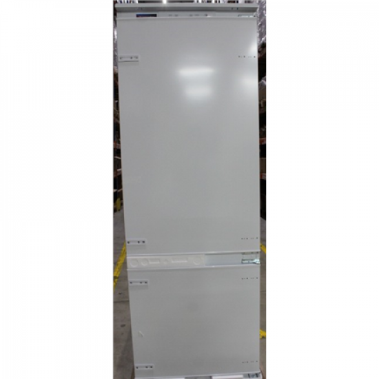 SALE OUT. Midea MDRE554FGD01D Refrigerator, D, Built-in, Combi, Height 195,3 cm, Fridge net 293L, Freezer net 105L, White | SALE OUT. Midea DAMAGED PACKAGING, DENT SIDE CORNER, BENT GRILLES ON THE BACK