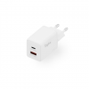 Digitus USB GaN Charger 45W, 1x USB-C, 1x USB-A | DA-10302