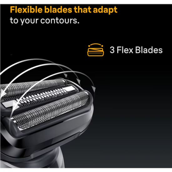 Braun Shaver | 52-N1200s Series 5 | Operating time (max) 50 min | Wet & Dry | Lithium Ion | Black