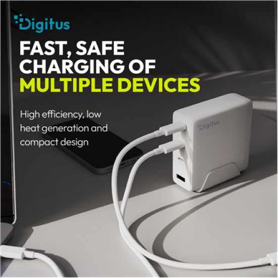 Digitus USB GaN Charger 140W, 3x USB-C, 1x USB-A | DA-10305
