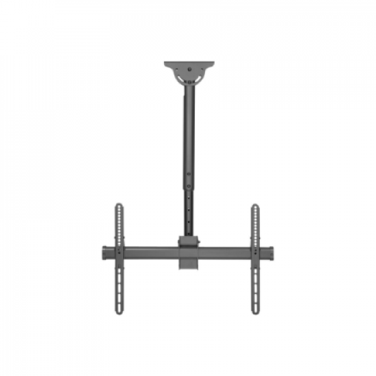 DIGITUS Universal TV Ceiling Mount with Telescopic Height-Adjustment