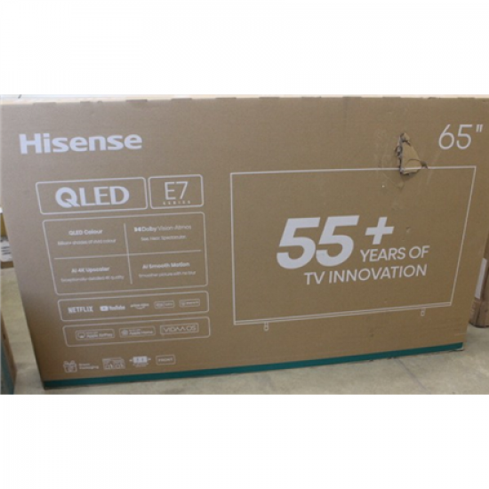 SALE OUT. Hisense UHD QLED Smart TV | 65E7Q | 65