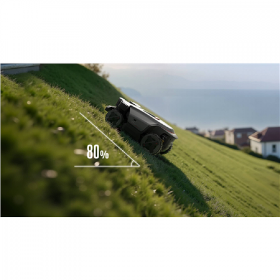 Roborock RockMow Z150 Mower, AWD, 5000m², RTK + VSLAM, Edge Cutting module