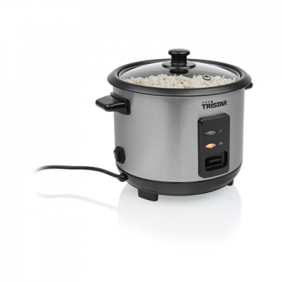 Tristar RK-6146 Rice cooker, 1 L, Stainless Steel