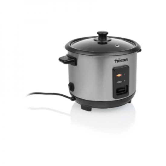 Tristar RK-6146 Rice cooker, 1 L, Stainless Steel