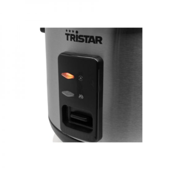 Tristar RK-6146 Rice cooker, 1 L, Stainless Steel