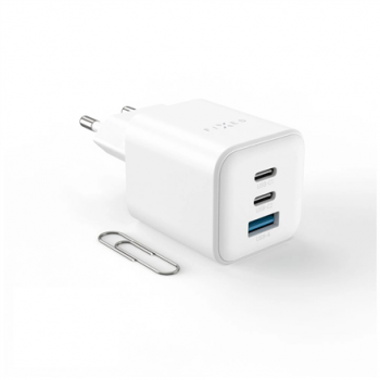 Fixed Mini 2x USB-C and USB GaN Charger 65W