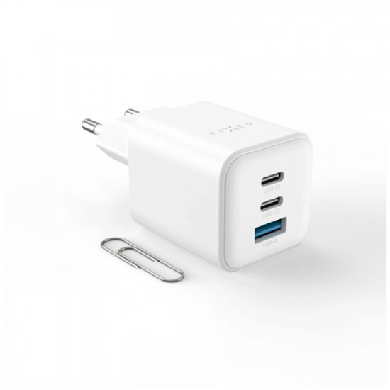 Fixed Mini 2x USB-C and USB GaN Charger 65W