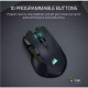 Corsair IRONCLAW SE | Gaming Mouse | Wireless/Wired | 2.4GHz, Bluetooth, USB-C | Black