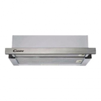 Candy Hood | CBT625/2X/1 | Telescopic | Energy efficiency class B | Width 60 cm | 332 m³/h | Mechanical | LED | Stainless steel