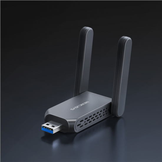 Mercusys MA37BEH BE6500 Wi-Fi 7 High-Gain Wireless USB Adapter | Mercusys