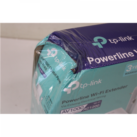 SALE OUT. TP-LINK Gigabit Powerline Kit | TL-WPA7517 | 10/100/1000 Mbit/s | Ethernet LAN (RJ-45) ports 1+1 | 802.11ac | 2GHz/5GHz | Wi-Fi data rate (max) 300+433 Mbit/s | DAMAGED PACKAGING