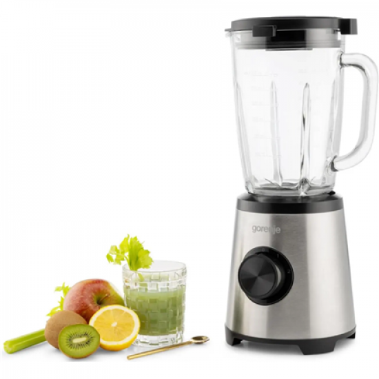 Gorenje B1300E Blender, Stand, Power 1300 W, Black/Stainless steel