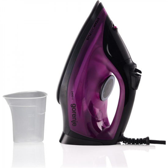 Gorenje SIK2400BKV | Steam Iron | 2400 W | Water tank capacity 450 ml | Continuous steam 40 g/min