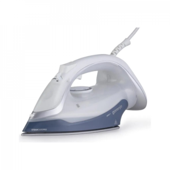 Gorenje Steam Iron | SIK2600WB | Steam Iron | 2600 W | Water tank capacity 450 ml | Continuous steam 45 g/min | Blue/Black