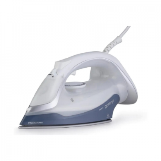 Gorenje Steam Iron | SIK2600WB | Steam Iron | 2600 W | Water tank capacity 450 ml | Continuous steam 45 g/min | Blue/Black