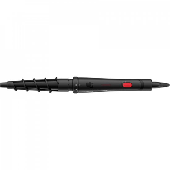 Rowenta Hair styler | CF422LF0 X KARL LAGERFELD Infinite Looks | Temperature (max) 190 °C | Number of heating levels 1 | 48 W | Black/Red