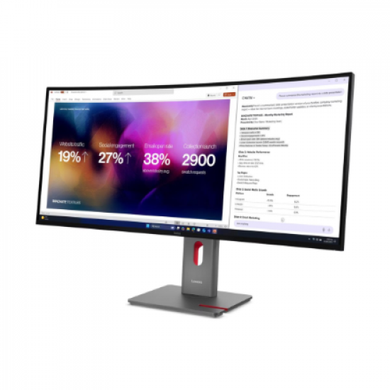 Lenovo ThinkVision P40WD-40 39.7 5120x2160/21:9/400 nits/DP/HDMI/3Y Warranty