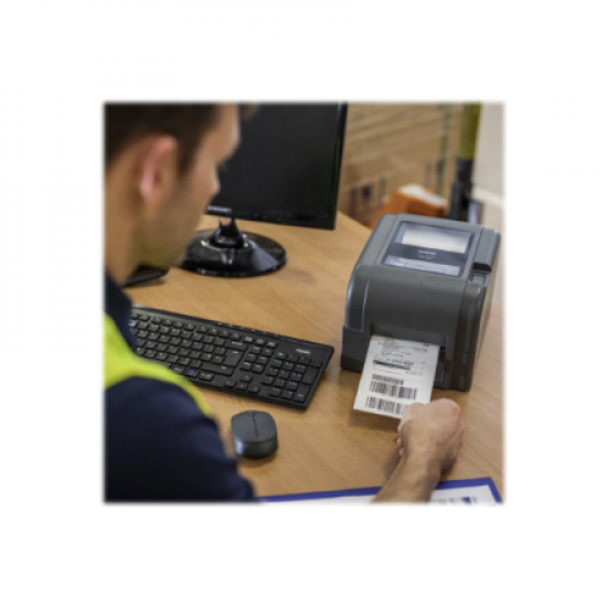 Brother TD‑4520TN Network Printer 300DPI EU, 300 DPI Desktop Label Printer, USB, Ethernet Connectivity | Brother