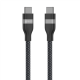 Anker USB-C to USB-C Cable Braided, 0.9m, 240W, Black | Anker USB-C Braided Cable, 0.9 m