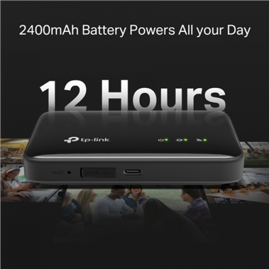 TP-LINK 4G LTE Mobile Wi-Fi | M7005 | 802.11ax | MU-MiMO No | no PoE | Antenna type Internal