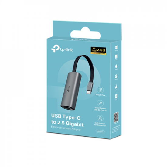 TP-Link UE310C USB Type-C to 2.5 Gigabit Ethernet Network Adapter | TP-LINK