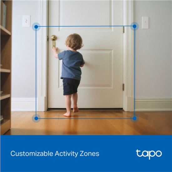 TP-Link Tapo C250 Pan/Tilt AI Home Security Wi-Fi Camera