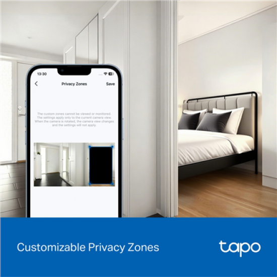 TP-Link Tapo C250 Pan/Tilt AI Home Security Wi-Fi Camera