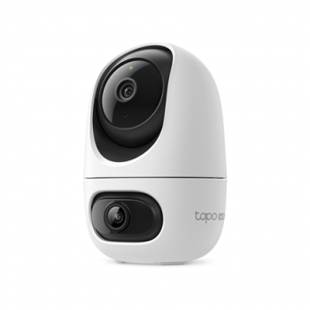 TP-LINK Tapo C245D | Dual Lens Pan/Tilt Security Camera | Dome | 3 MP | 3.1mm/F1.6 | MicroSD Card up to 512 GB