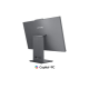 Lenovo IdeaCentre AIO 27AKP10 27 FHD AMD R5 330/16GB/512GB/AMD Radeon 820M/WIN11 Home/ENG kbd/Luna Grey/2Y Warranty | Lenovo IdeaCentre | 27AKP10 | Desktop | AIO | 27 