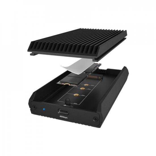 Icy Box Enclosure M.2 40 Gbps
