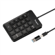 Targus USB Wired Keypad, Black