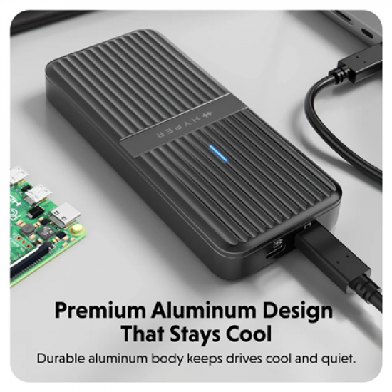 Hyper HyperDrive Next USB4 M.2 PCIe Enclosure | Hyper