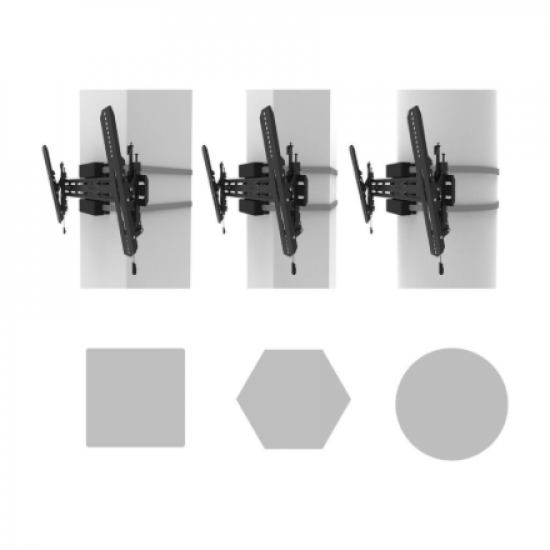 Neomounts WL35S-910BL16 TV pillar mount 40-75