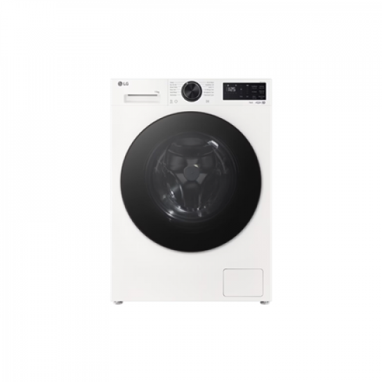 LG Washing machine | F4X5011TWB | Energy efficiency class A | Front loading | Washing capacity 11 kg | 1400 RPM | Depth 57 cm | Width 60 cm | Display | LED | Steam function | Direct drive | Wi-Fi | White