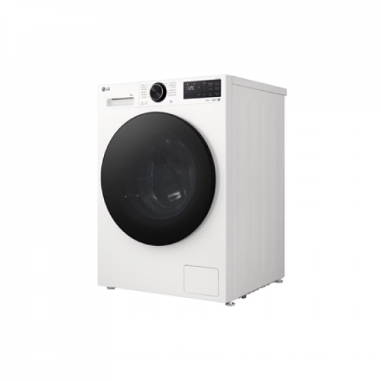 LG Washing machine | F4X5011TWB | Energy efficiency class A | Front loading | Washing capacity 11 kg | 1400 RPM | Depth 57 cm | Width 60 cm | Display | LED | Steam function | Direct drive | Wi-Fi | White