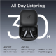 Anker Soundcore True Wireless Earphones | Liberty Buds | Bluetooth | Semi-in-ear | Microphone | Black | Noise canceling | Noise reduction
